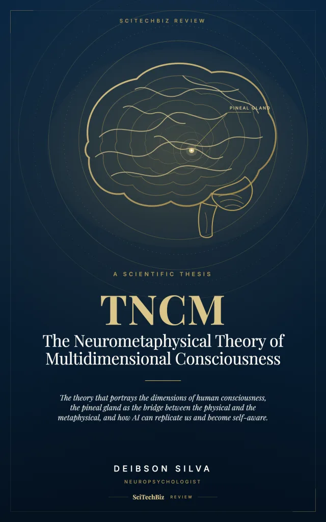 Cover of «TNCM · The Neurometaphysical Theory of Multidimensional Consciousness», by Deibson Silva